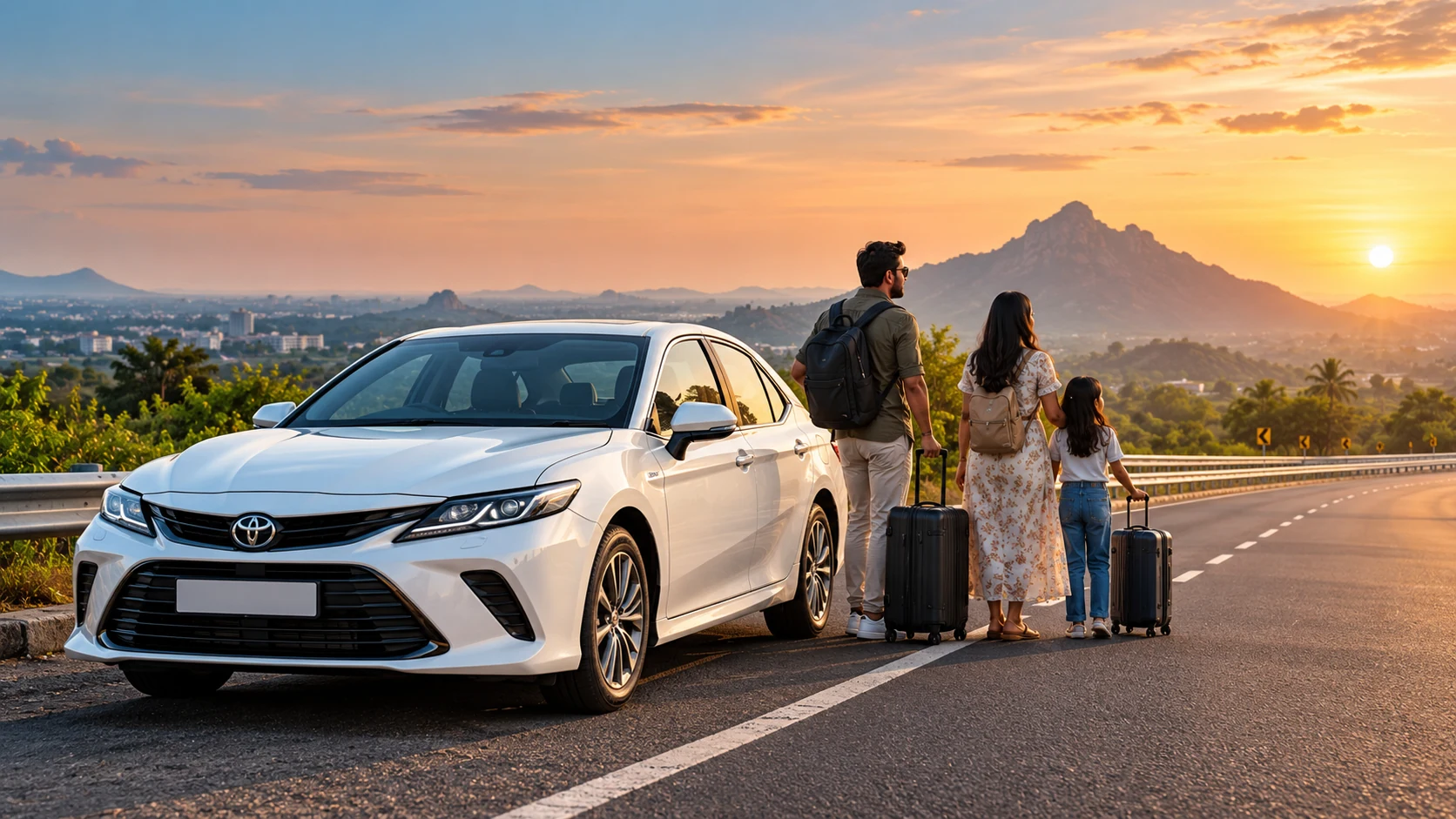 Professional taxi service for comfortable outstation travel