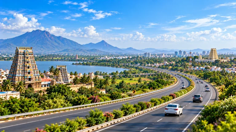 Taxi service coverage across Tamil Nadu