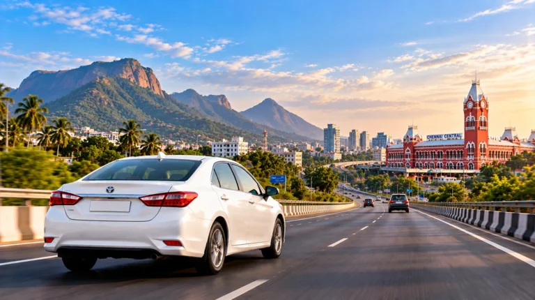 Coimbatore to Chennai one way taxi
